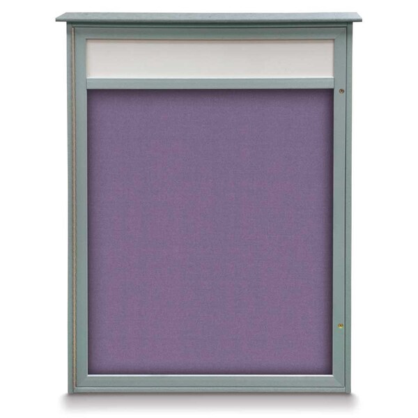 Double Door Enclosed Indoor Letterboard
